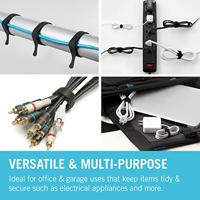 VELCRO® VEL-EC60466 Klittenband kabelbinder Om te bundelen Haak- en lusdeel (l x b) 200 mm x 12 mm Zwart 15 stuk(s) - thumbnail