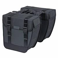 Basil Dubbele fietstas tour waterproof mik 28 liter 14 x 29 x 30 cm (2x) - zwart - thumbnail