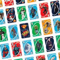 Mattel Uno superman kaartspel - thumbnail