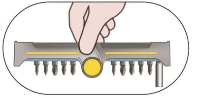 Wolfcraft Bit-Butler Maxi | Sleuf, Kruiskop PH/PZ, TORX®, Inbus | 21-delig - 1374000 Wolfcraft Bit-Butler Maxi | Sleuf, Kruiskop PH/PZ, TORX®, Inbus | 21-delig - 1374000