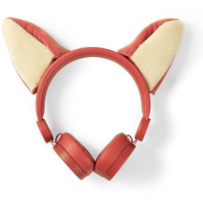 Nedis Bedrade Koptelefoon | 1,2 m Ronde Kabel | On-Ear | Afneembare Magnetische Oren | Franky Fox | Oranje Nedis Bedrade Koptelefoon | 1,2 m Ronde Kabel | On-Ear | Afneembare Magnetische Oren | Franky Fox | Oranje