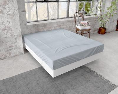 Dreamhouse Flanel Premium Hoeslaken Grijs 160 x 200/210 cm