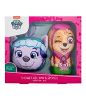 Paw Patrol geschenkset skye showergel + spons - thumbnail