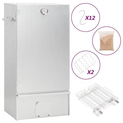 BBQ-rookoven met koude rookgenerator gegalvaniseerd staal