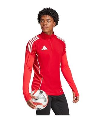 adidas Tiro 25 Competition Trainingstrui 1/4-Zip Rood Wit