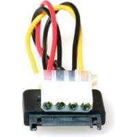 ACT SATA naar Molex 4-pin M/F 0,15m - thumbnail