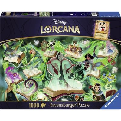 Ravensburger legpuzzel disney lorcana glimmers of the realm: emerald - 1000st.