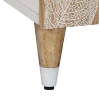 Tv-meubel 105x33,5x46 cm massief mangohout - thumbnail