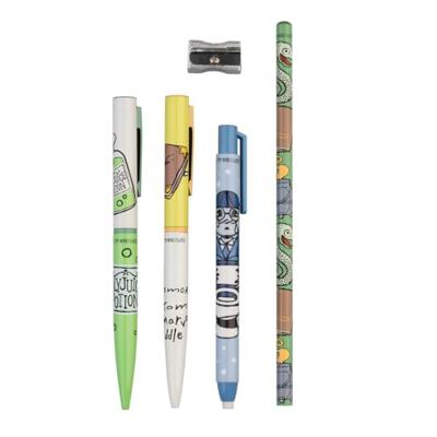 Harry Potter Pencil Holder incl. Stationary Set