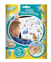 Totum raamstickers oceaan junior 50 stickers - thumbnail
