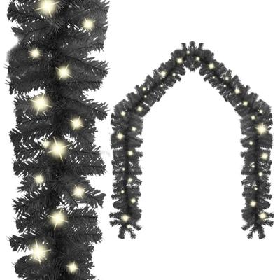 VidaXL Kerstslinger met led-lampjes 20 m zwart VidaXL Kerstslinger met led-lampjes 20 m zwart