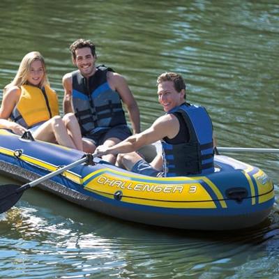 Intex - challenger 3 set - met peddels en pomp