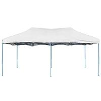 Partytent inklapbaar 3x6 m staal wit - thumbnail