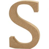 Creativ Company Letter, s, h: 8 cm, dikte 1,5 cm, 1 stuk - thumbnail
