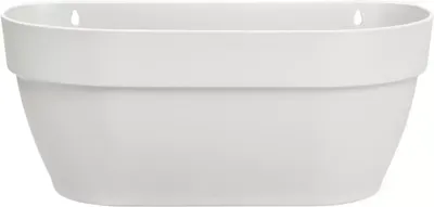 Elho Vibia Campana wall basket wandbak 35 cm zijdewit