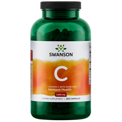 Vitamine C 1000mg W/rh | Swanson | 250ct