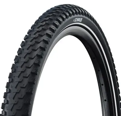 Schwalbe marathon plus mtb 27.5x2.60 (65-584) wired performance line addix black+reflex
