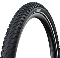 Schwalbe marathon plus mtb 27.5x2.60 (65-584) wired performance line addix black+reflex - thumbnail