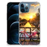 iPhone 12 | 12 Pro Telefoonhoesje met valbescherming Amsterdamse Grachten - thumbnail