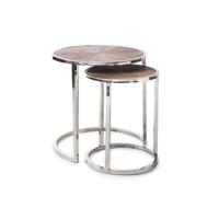 Rivièra Maison Bijzettafel 'Greenwich' set van 2 stuks - thumbnail