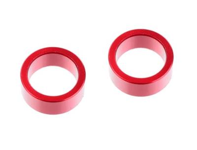 Team Corally - HDA Suspension Arm Insert - Inner - Aluminum - Red - 2 pcs (C-00180-531)