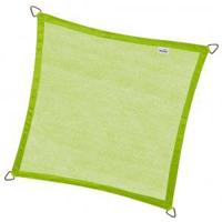 Nesling Coolfit schaduwdoek vierkant lime groen 5 x 5 x 5 meter - thumbnail