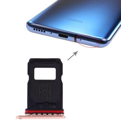 SIM-kaart lade + SIM-kaart lade voor OnePlus 7 Pro (goud)