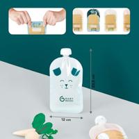 Set met 20 herbruikbare flessen BABYMOOV blauw - thumbnail