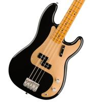 Fender Vintera II 50s Precision Bass MN Black elektrische basgitaar met deluxe gigbag - thumbnail