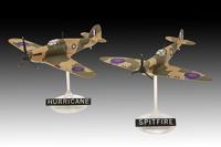 Revell 1/144 Supermarine Spitfire Mk.Ia & Hawker Hurricane Mk.I (03771) - thumbnail
