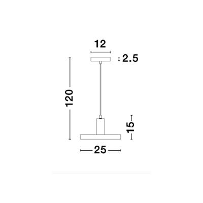Lyora Design hanglampGarni enkel zwart - 9417053