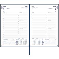 Agenda 2026 Ryam Twenty-four Mundior 1dag/1pagina blauw - thumbnail