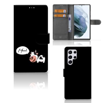 Samsung Galaxy S22 Ultra Leuk Hoesje Cow Samsung Galaxy S22 Ultra Leuk Hoesje Cow