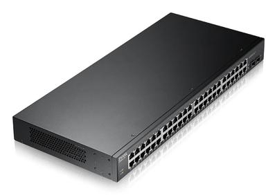 Zyxel GS1900-48HPv2 Managed L2 Gigabit Ethernet (10/100/1000) Power over Ethernet (PoE) Zwart Zyxel GS1900-48HPv2 Managed L2 Gigabit Ethernet (10/100/1000) Power over Ethernet (PoE) Zwart