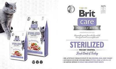 BRIT Care Sterilized Weight Control - droog kattenvoer - 7 kg