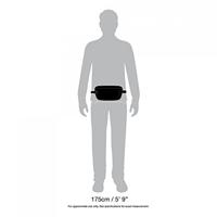 Pacsafe Heuptas Coversafe X100 Hüftbeutel (l x b) 14 cm x 26.5 cm Zwart 10153100 - thumbnail