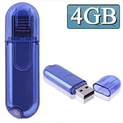 4GB USB Flash-schijf (blauw)