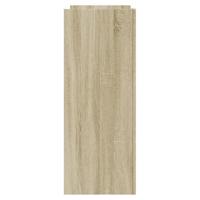 Wandtafel 100x35x90 cm bewerkt hout sonoma eikenkleurig - thumbnail