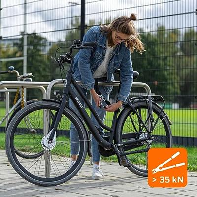 AXA kettingslot met cijfercombinatie Absolute C5 90 90 cm zwart - thumbnail
