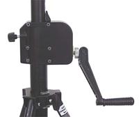 Eurolite STW-370S Lichtstatief Incl. zwengel Belastbaar tot:35 kg - thumbnail