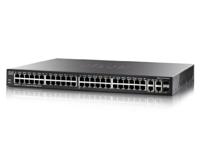 Cisco SG300-52P-K9-EU Gigabit Ethernet (50 10/100/1000 PoE-poorten, 2 combo mini-GBIC-poorten) - thumbnail