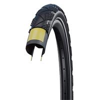 Schwalbe Vouwband marathon efficiency super race / v-guard 27.5 x 2.15" / 55-584 - zwart met reflectie - thumbnail