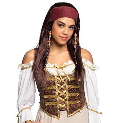 Pirate pruik met bandana