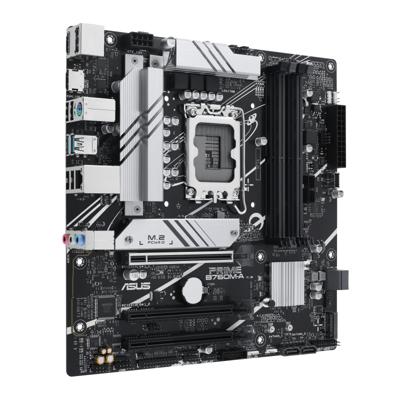 Asus 90MB1EK0-M1EAYC Moederbord Socket Intel LGA 1700 Vormfactor Micro-ATX Moederbord chipset Intel® B760 Asus 90MB1EK0-M1EAYC Moederbord Socket Intel LGA 1700 Vormfactor Micro-ATX Moederbord chipset Intel® B760