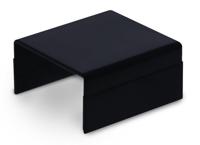 Enzo Canalit systeem25 eindstuk 25x13mm zwart - 4745725 - thumbnail