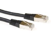 ACT FB9903 LSZH SFTP CAT6 Patchkabel Zwart - 3 meter - thumbnail