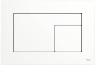 TECE Velvet bedieningspaneel wit voor TECE Profil