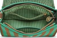 Pip Studio Frances Schoudertas Small Streep Groen - thumbnail