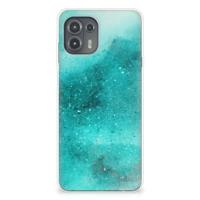 Smartphone hoesje Motorola Edge 20 Lite Painting Blue - thumbnail