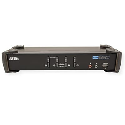 ATEN CS1764A KVM-switch 4 poorten DVI USB 1920 x 1200 Pixel ATEN CS1764A KVM-switch 4 poorten DVI USB 1920 x 1200 Pixel